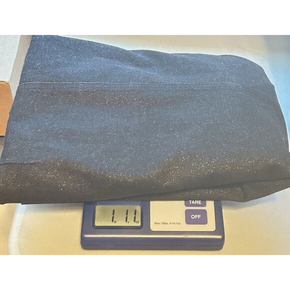 BCBG Maxazria Jean L Black Denim Spaghetti Polka Dot‎ Strap Dress - No Size Tag - Picture 11 of 11